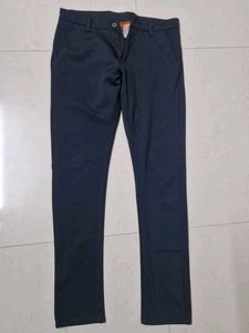 Navy Blue Slim Fit formal pant