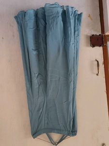 Turquoise Silk Ethnic Dress