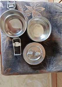 Vintage Jagdish Stainless Steel Tiffin Box