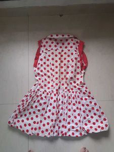 Cute Polka Dot Balloon Dress