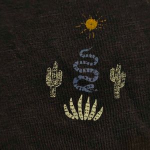 Navy Blue Graphic T-Shirt