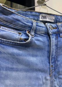 Zara Blue Denim Jeans