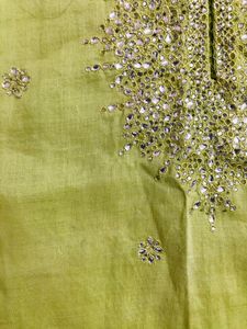 mint green kurti