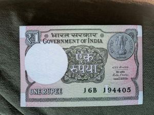 1 rupees note