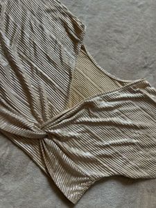 Sparkly Twist Front Top
