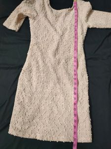 Nude Beige Bodycon Dress