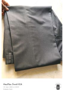 Hardly Used 36" Men's Formal Grey Trousers