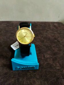 Sonata Gold Watch