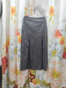 Sleek Black Maxi Skirt