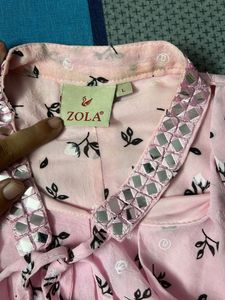 Pretty Pink Floral Puff Sleeve Top
