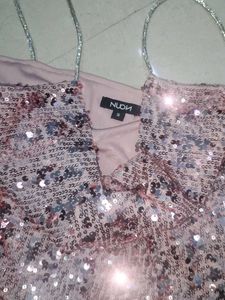 Westside Sparkling Sequin Camisole Top