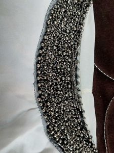 White Beaded Top