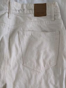 Men's Beige Straight fit jeans
