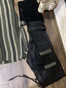 Striped Black &amp; White Kurti