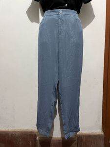 Length -35,,Blue Striped Pants