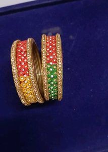 Embellished Bangle Set