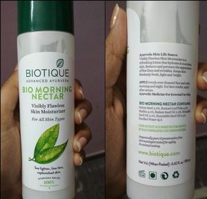 Biotique Bio Nectar Visibly Flawless Moisturizer
