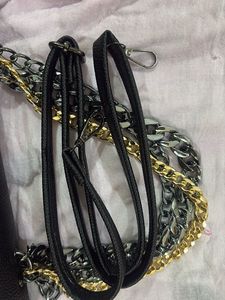 NEW Black Textured Shoulder Bag