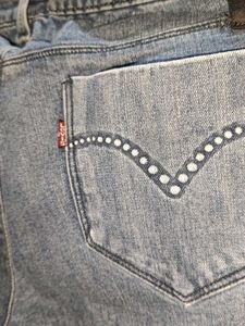 Classic Levi's Blue Denim Jeans