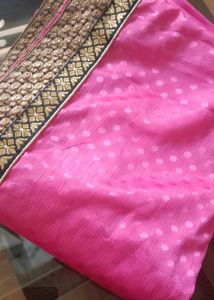 Pink Polka Dot Fabric