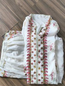 Elegant Embroidered Kurta Set