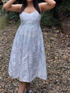 Bohemian Print Midi Dress