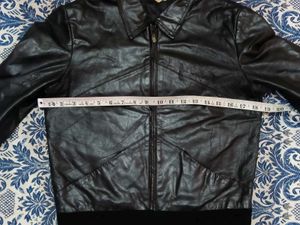 Men's Black Leather Jacket