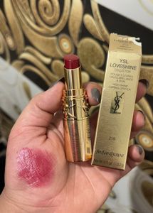 YSL LOVESHINE Collector Lipstick shade 218 Vibrant