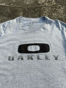 Oakley Men's Grey Logo T-Shirt