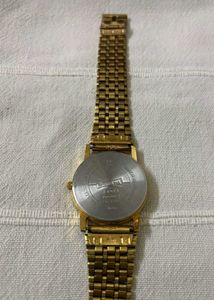 Sonata Gold Analog Watch (Unisex)