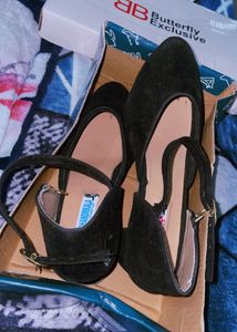 Black Suede Heels