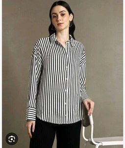 Classic Striped Button-Down Shirt