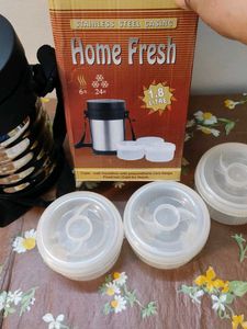 Home Fresh Stainless Steel Food Carrier (New)