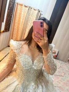 beautiful handwork bridal gown🦋🧚🏻‍♀️🎀