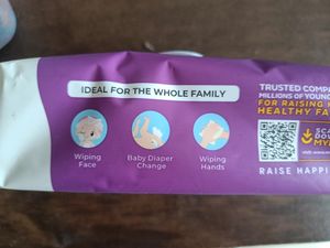 Mylo Wet Wipes-pack Of 2( 80 Wipes In 1 Packet)