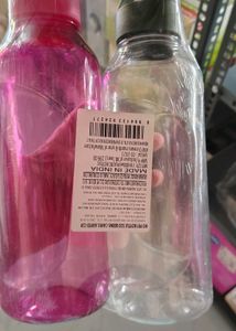 Home One Plastic Water Bottles - Set of 2