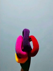 Colorful Hair Ties Set