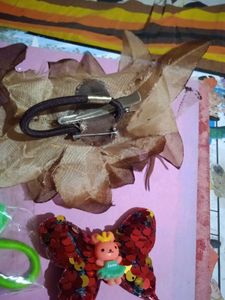 Sparkly Butterfly Hair Clip