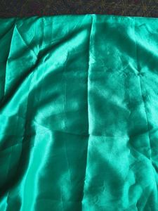Beautiful Sea green Satin fabric material