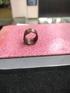 Copper Roundend Round Ring Pure Copper (Free Size)