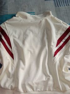 Retro Cream Track Jacket