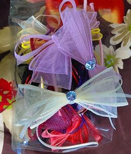 Sparkling Hair Bows hairband (Pack of 12)