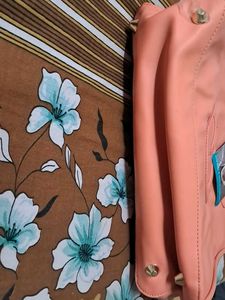 Caprese Peach Tote Bag