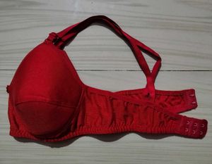 Red Comfort Peded Bra