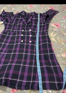 Plaid Shirt Dress