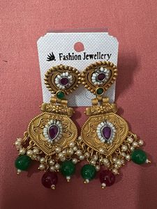 Elegant Gold Plated Earrings