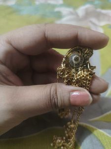 Beautiful kashmiri Gold Toned Jhumka Earrings