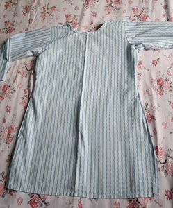 Cute blue print kurti for daily wear (never worn)