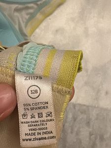 Zivame Light Blue Padded Bra