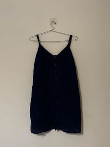 navy blue dress top